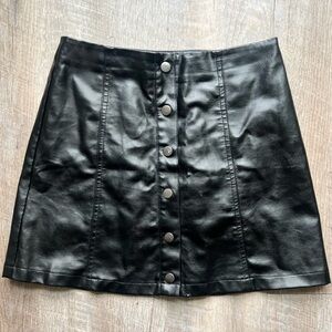 Forever 21 Black Mini Skirt